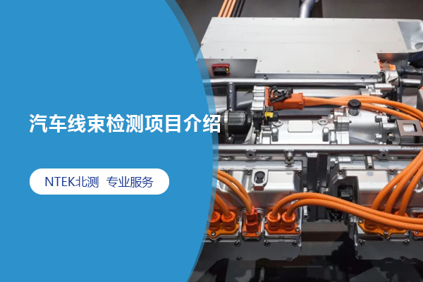 汽車線束檢測測試項目